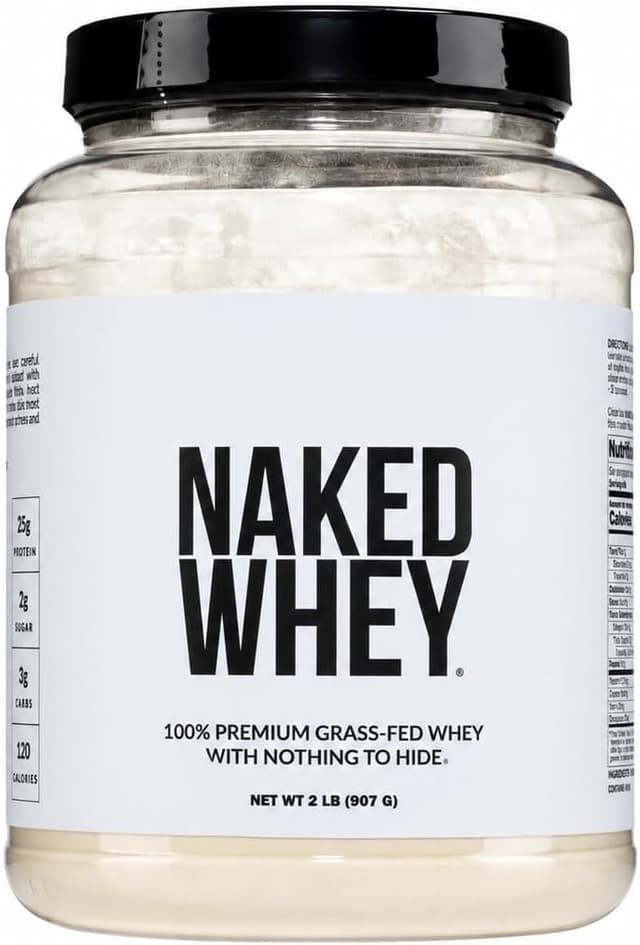 100% Grass-Fed Whey Protein Powder, Unflavored