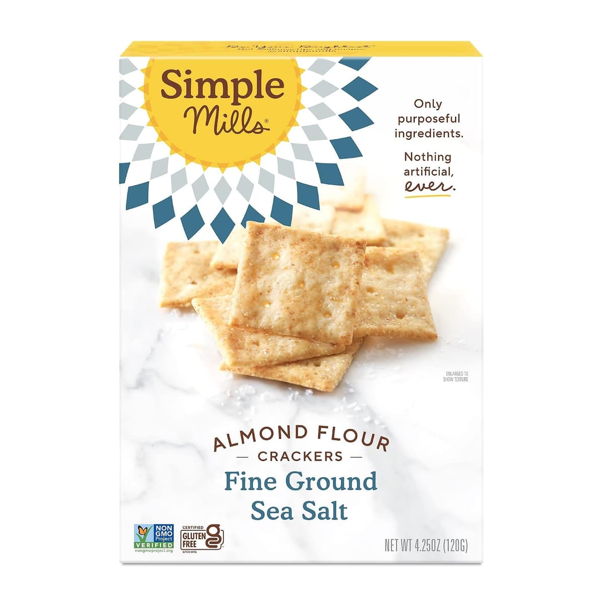 Almond Flour Crackers, Fine Ground Sea Salt