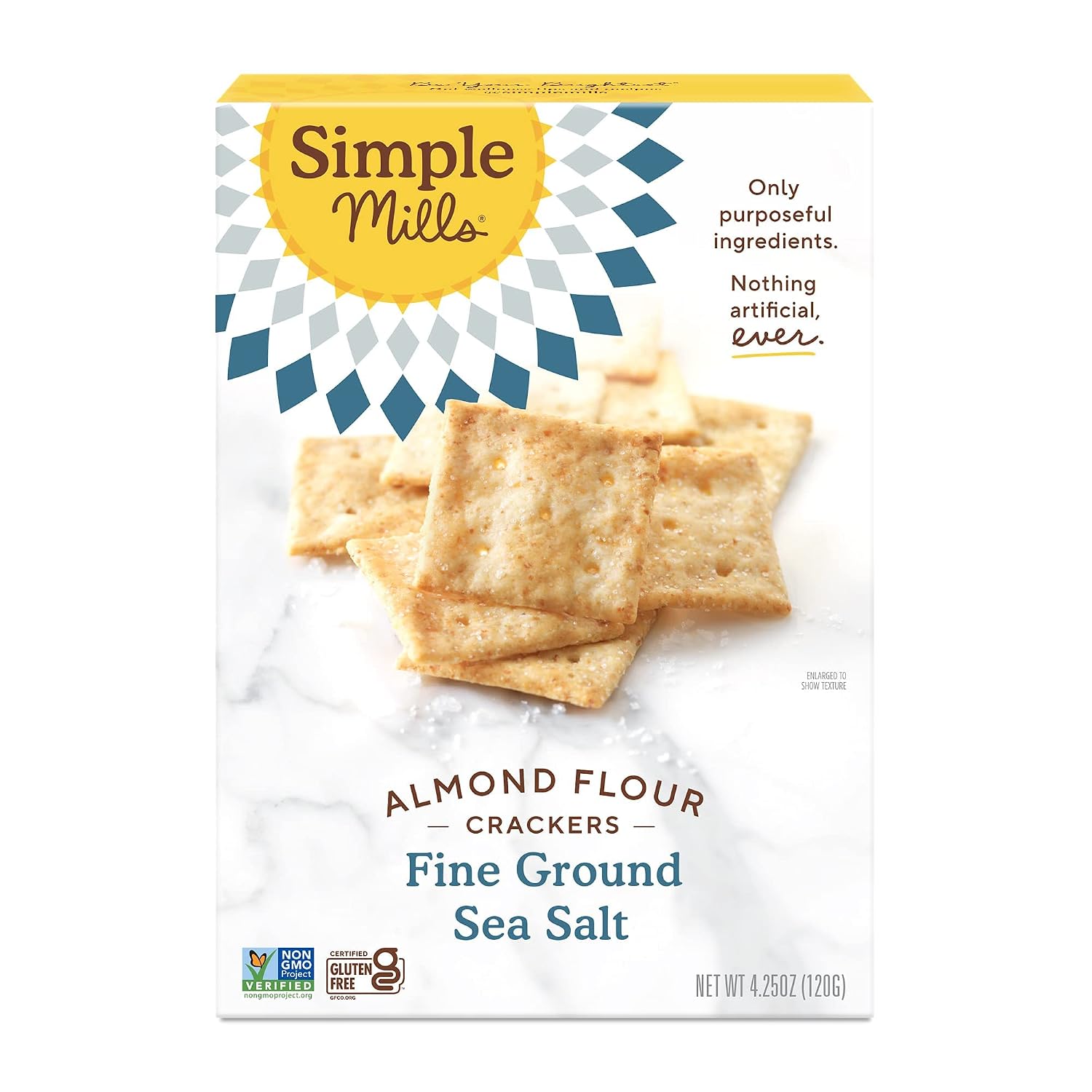 Almond Flour Crackers, Fine Ground Sea Salt